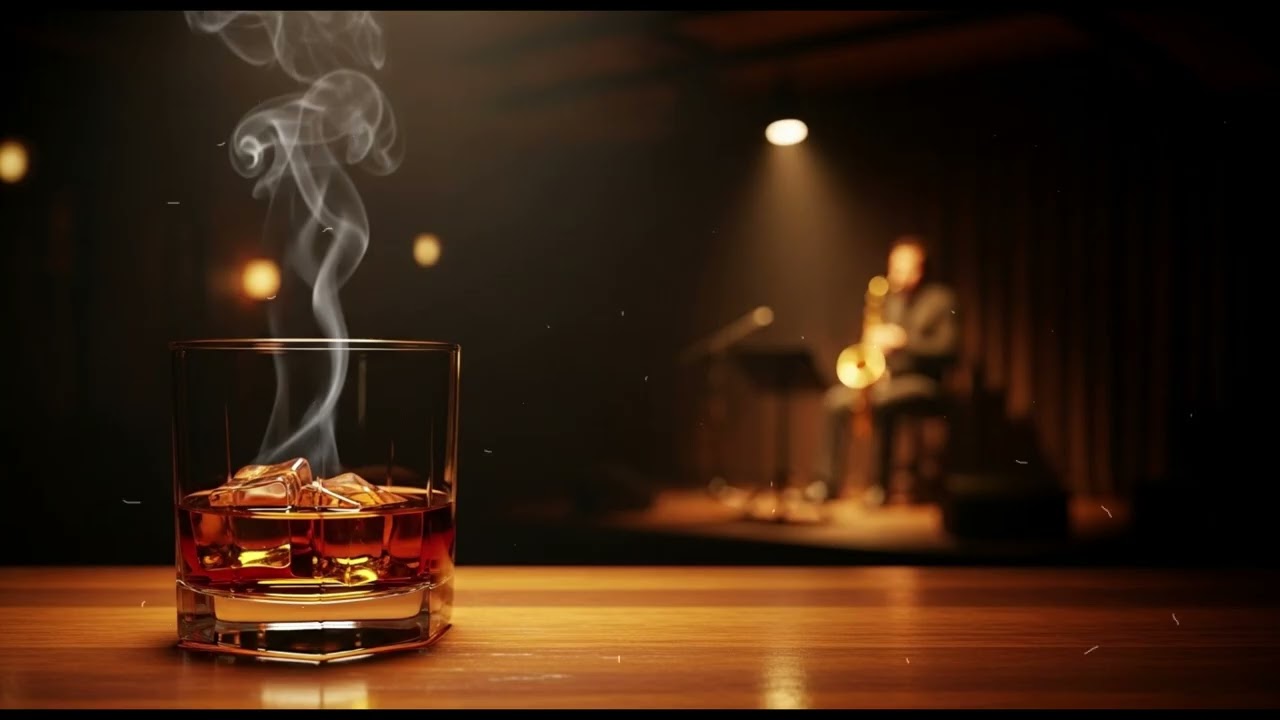 Smooth Whiskey Jazz 🥃 Soulful Blues Melodies for Focus, Study & Cozy Evening Vibes