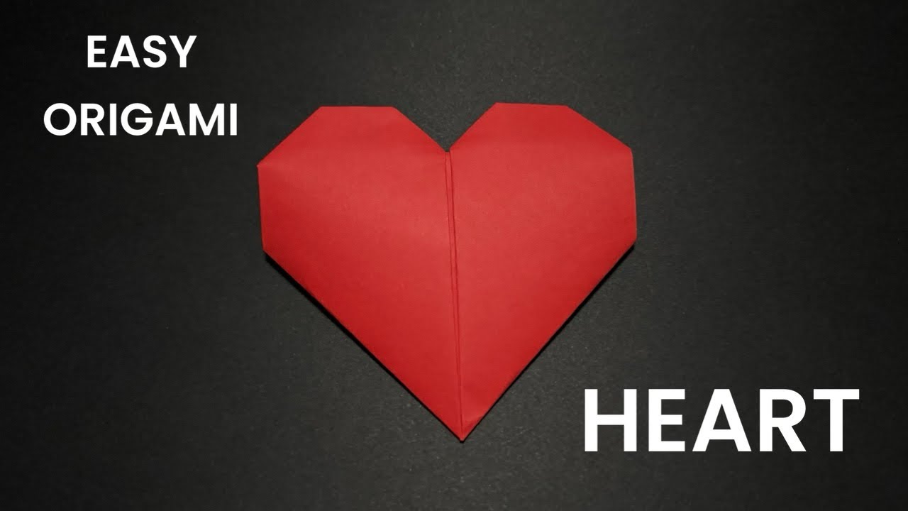 How to Make a Paper Heart Step by Step – Easy Origami Heart Tutorial