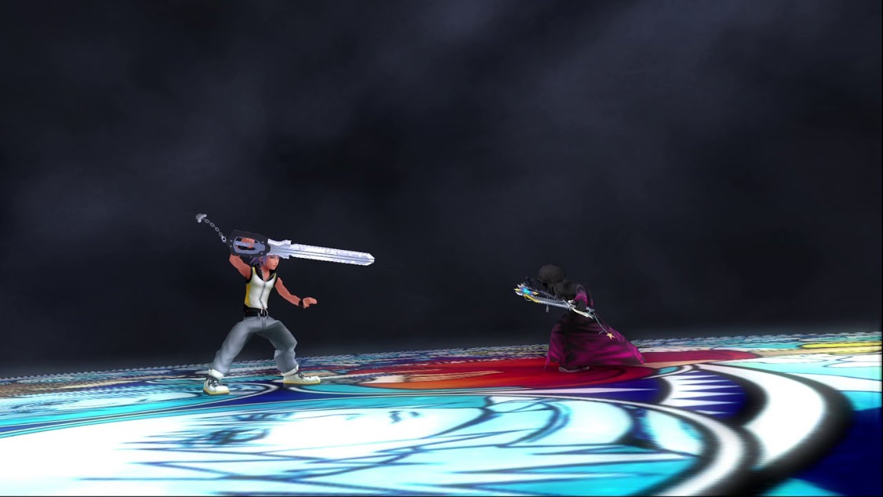 KH2FM: Riku (KH3D) VS Data Roxas (Anti Black Coat)