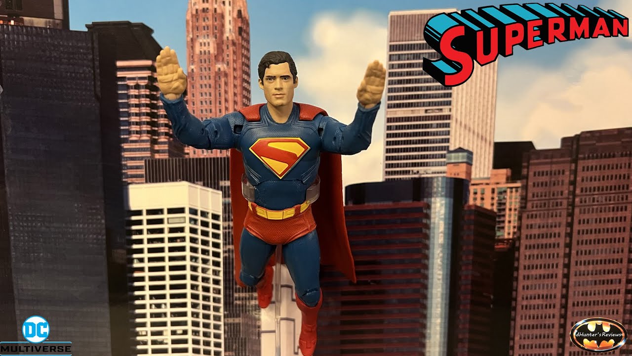 McFarlane DC Multiverse Superman David Corenswet James Gunn Action Figure Review & Comparison