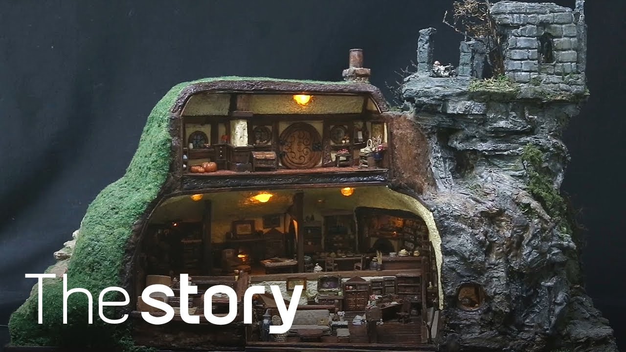 100% 핸드메이드~ 판타지 디오라마의 신세계! Hobbit diorama, harry porter's room  - 디오라마 & 돌하우스, 김명진 part.2 (ENG sub)