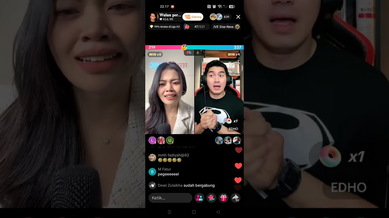 Tertawa bareng Wulan Edho 😂 part 2