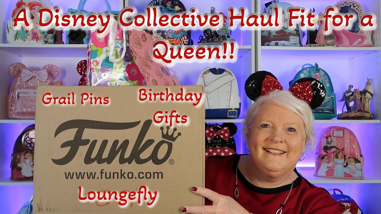 A Disney Collective Haul Fit for a Queen!  Birthday Gifts, Loungefly, and more!