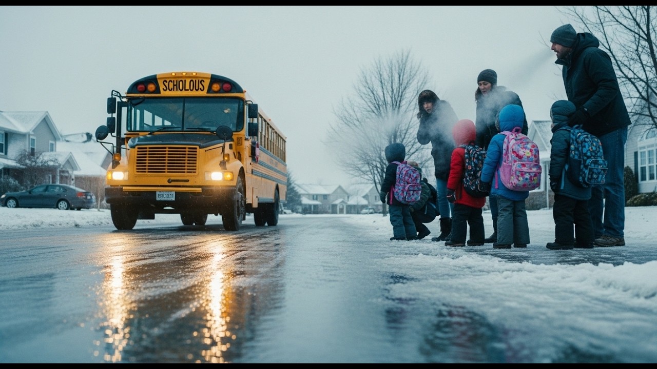 HOA Banned Snow Removal Before 8 AM &mdash; So I Let the Ice Decide the Fate of the School Bus