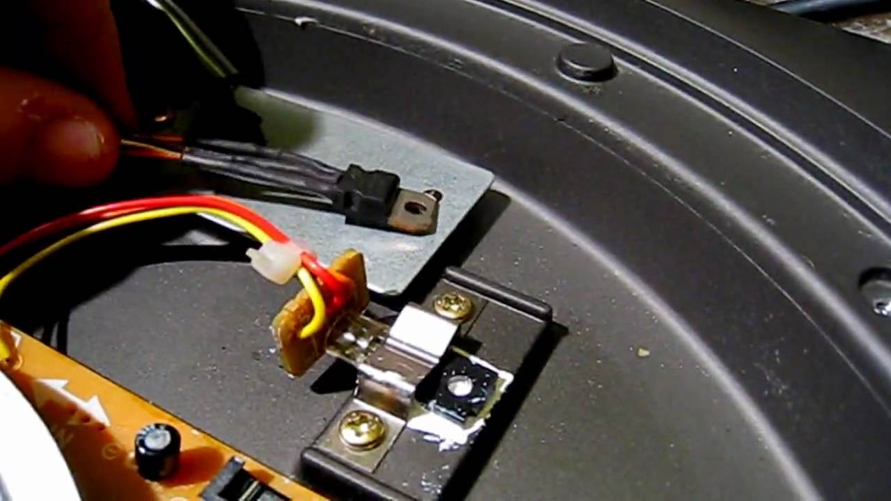 как заменить подсветку на Technics SL MK2 часть 4