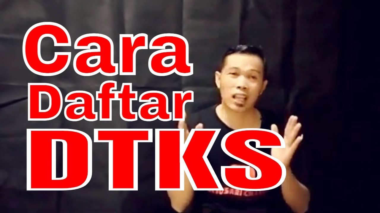 cara masuk ke dalam DTKS?
