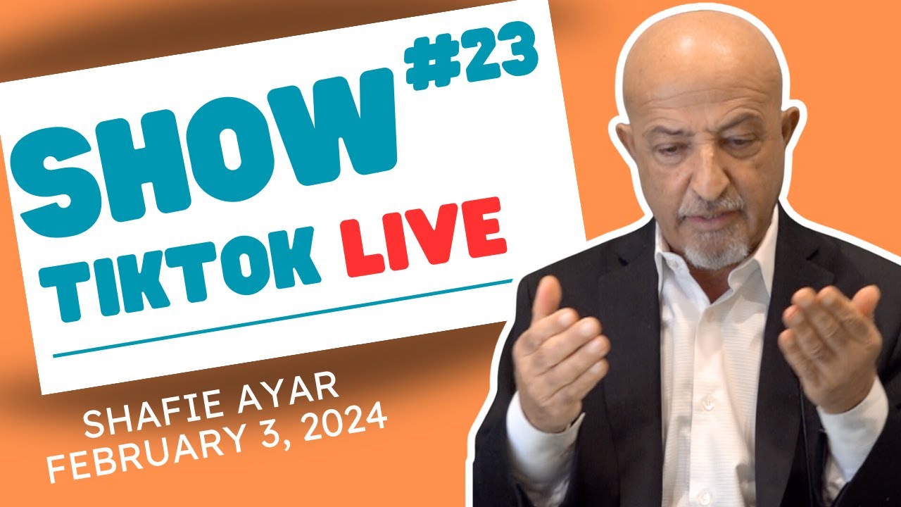 Shafie Ayar- TikTok Live | Show 23 #ShafieAyarTikTok #ShafieAyar