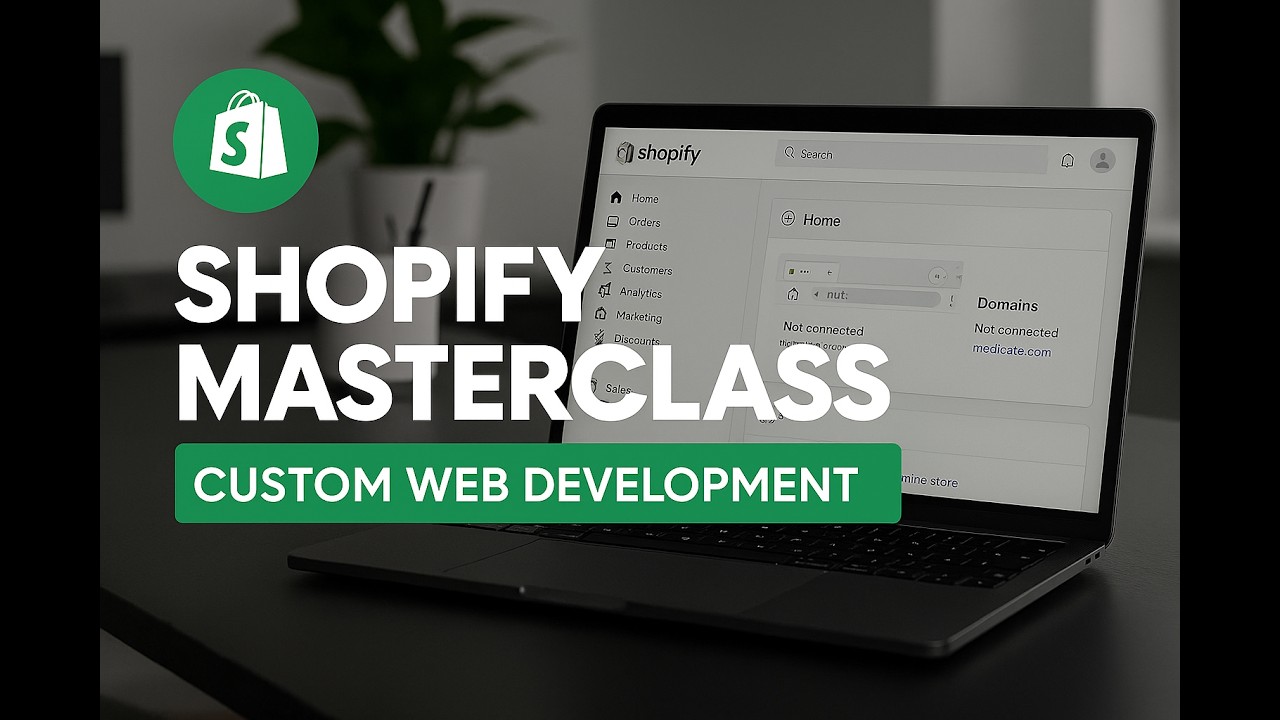 36) Custom Shopify Project | Home page | Header completed