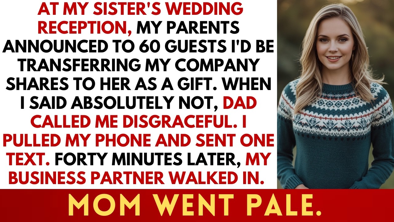 My Sister Demanded My Inheritance at Her Wedding - The Executor Had Documents