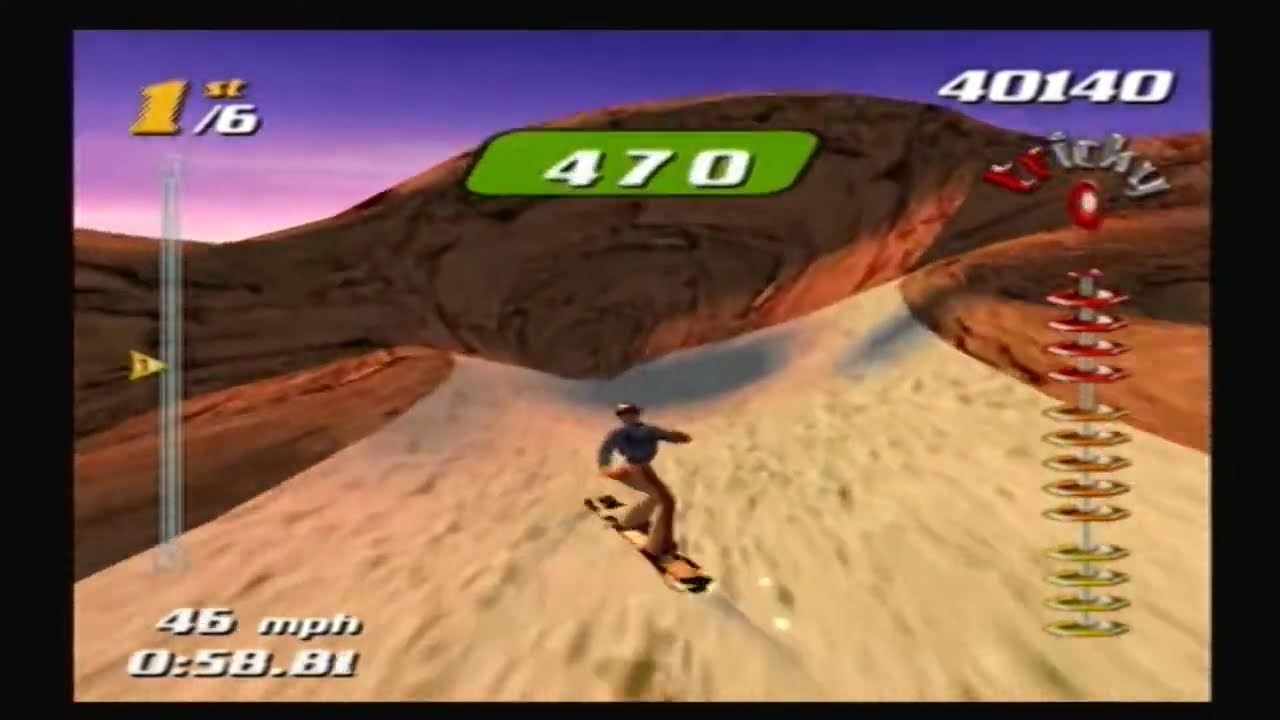 SSX Tricky - Kaori World Circuit - Mesablanca Race