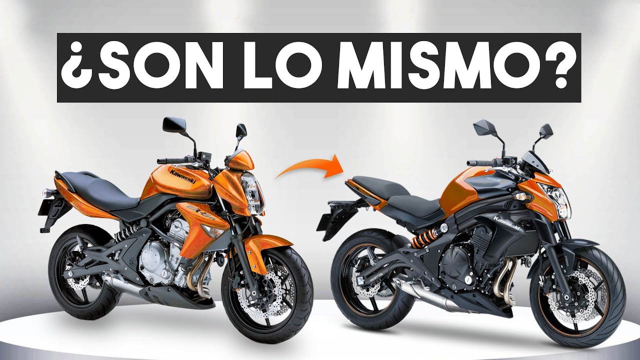 Las 3 GENERACIONES de ER6n | Kawasaki del 2006 al 2017