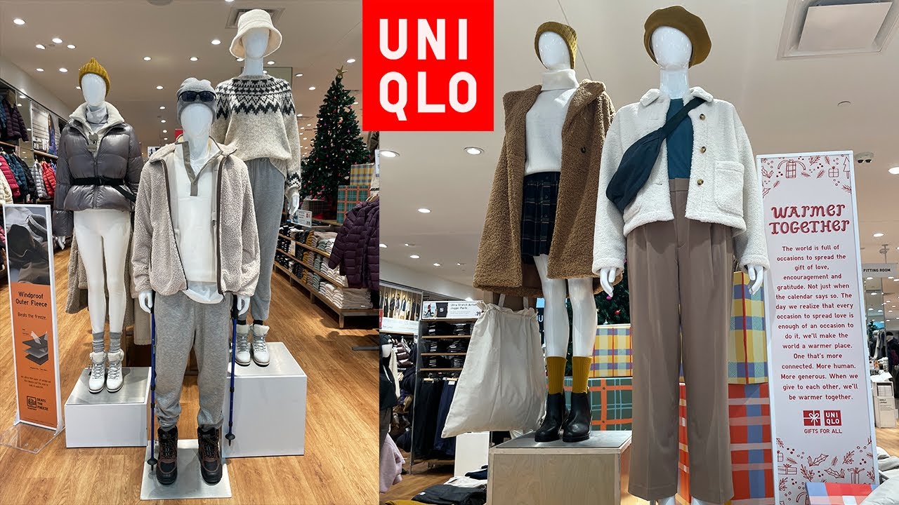 Uniqlo Winter'23 Collection / Cozy Fashion & Outwear for Cold Months