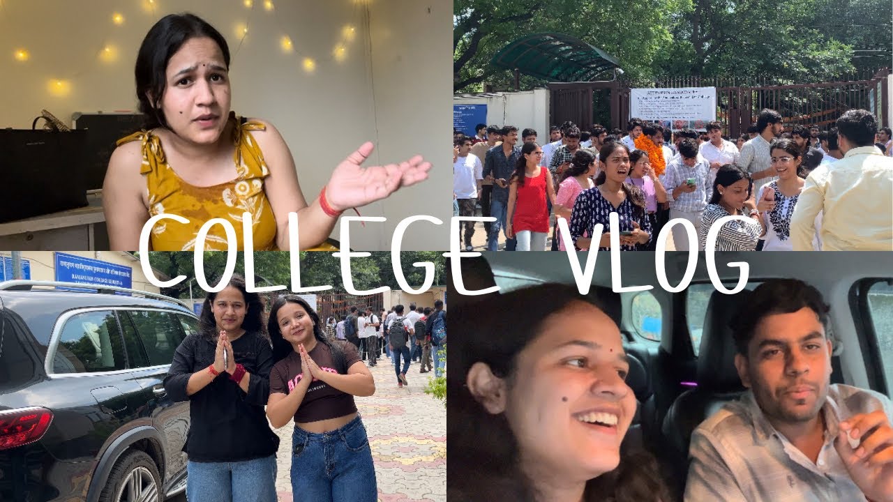 College life  ❤️✌🏻 | Ramanujan college 🎓Delhi university | nikku ki fielding set 🤕