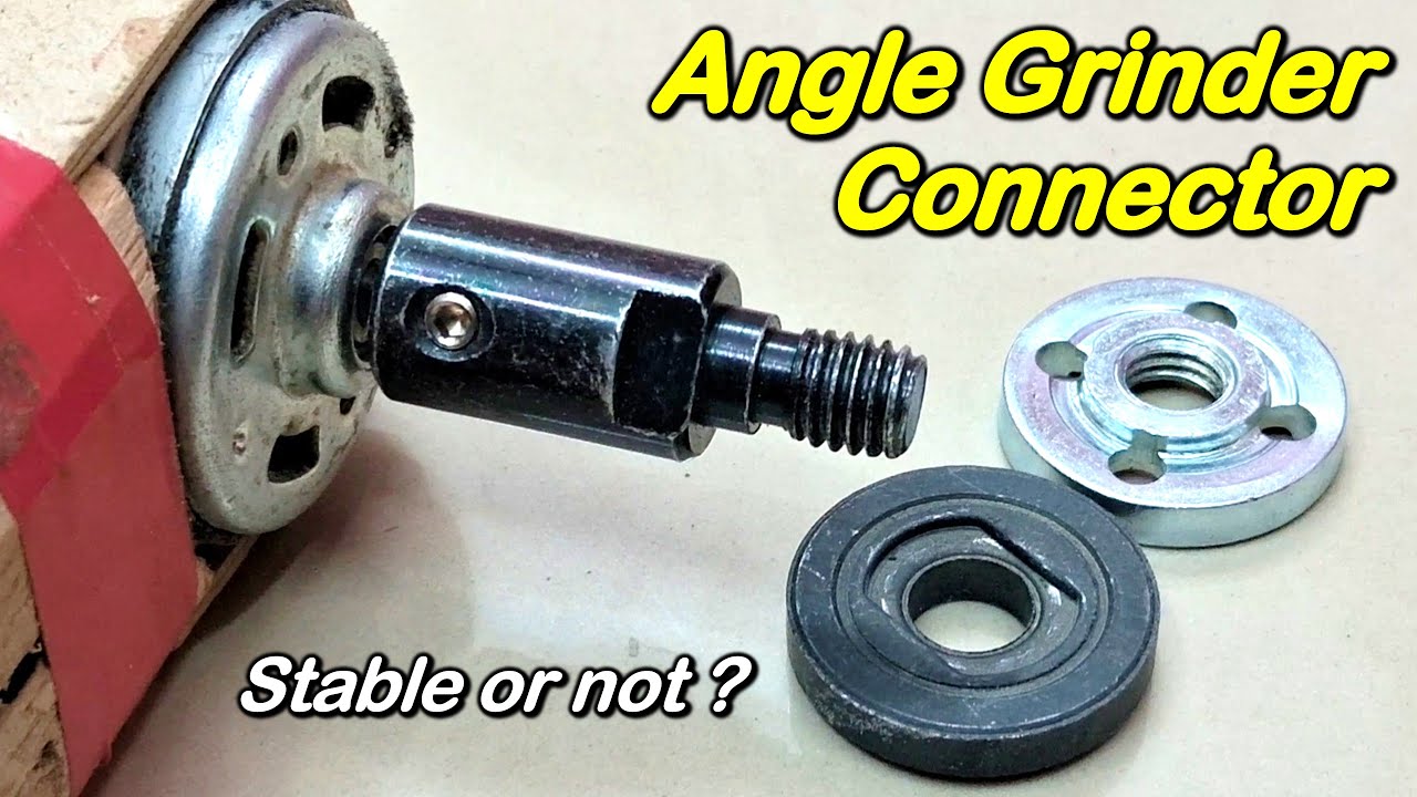 775 DC Motor को बनाओ Angle Grinder - 5 mm Shank M10 Arbor Mandrel  For RS775 Motor- Gyan Unboxer TV