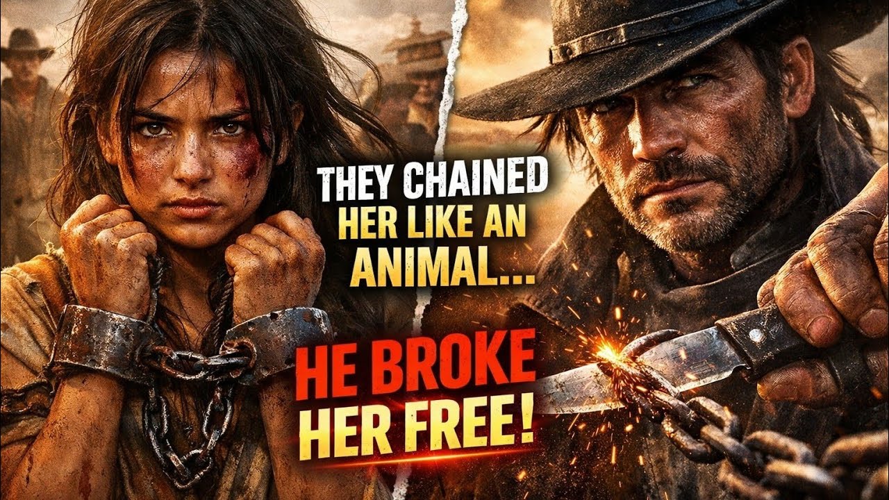 “Iron on Her Wrists, Fire in Her Eyes — The Day the Outlaw Defied Them”