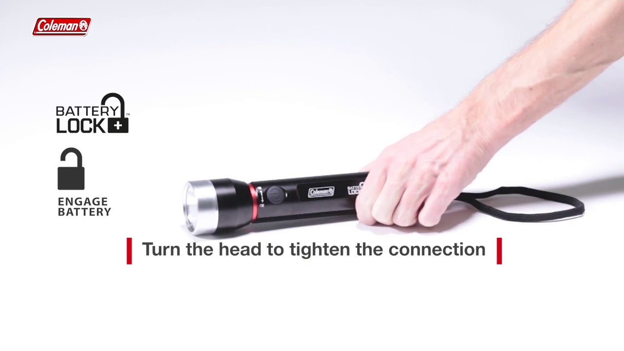 Coleman® BatteryLock™ Divide+ 350 LED Torch - EN