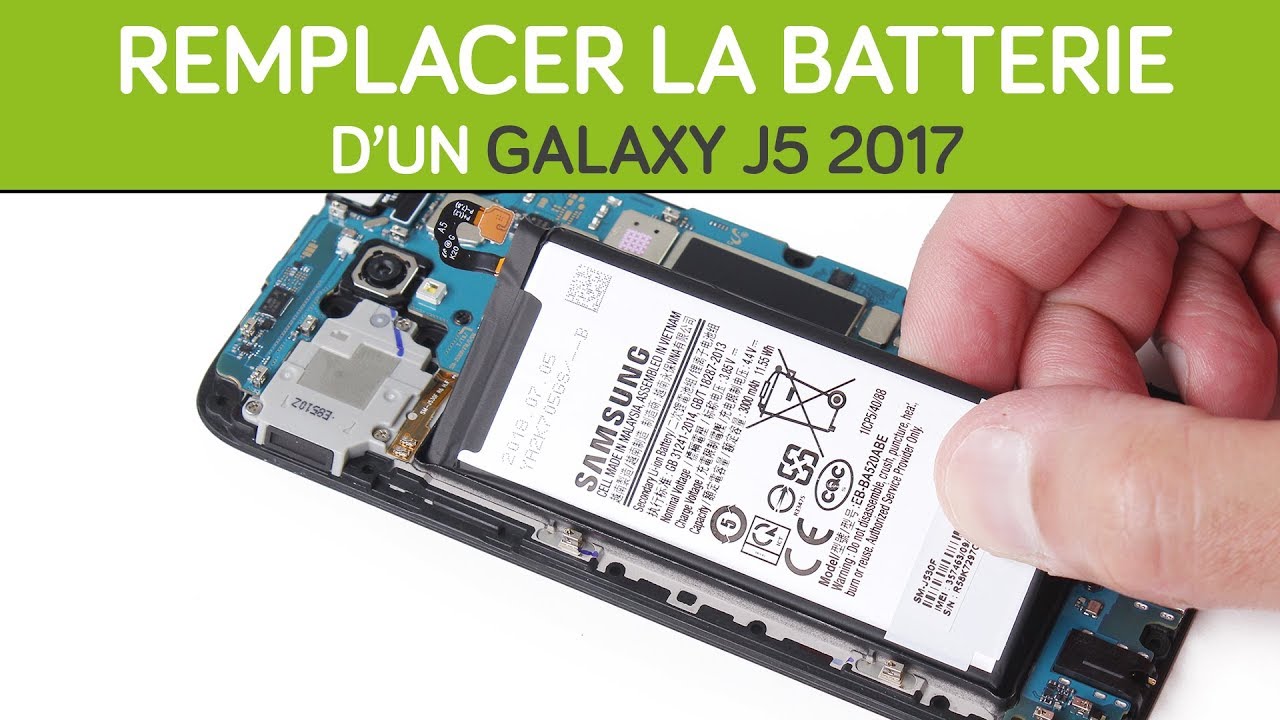 Remplacer sa batterie Samsung Galaxy J5 2017. By SOSav