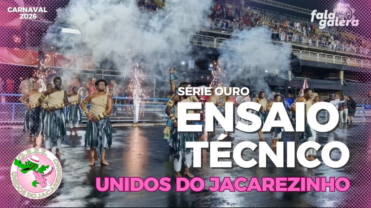 UNIDOS DO JACAREZINHO 2026 | ENSAIO TÉCNICO 