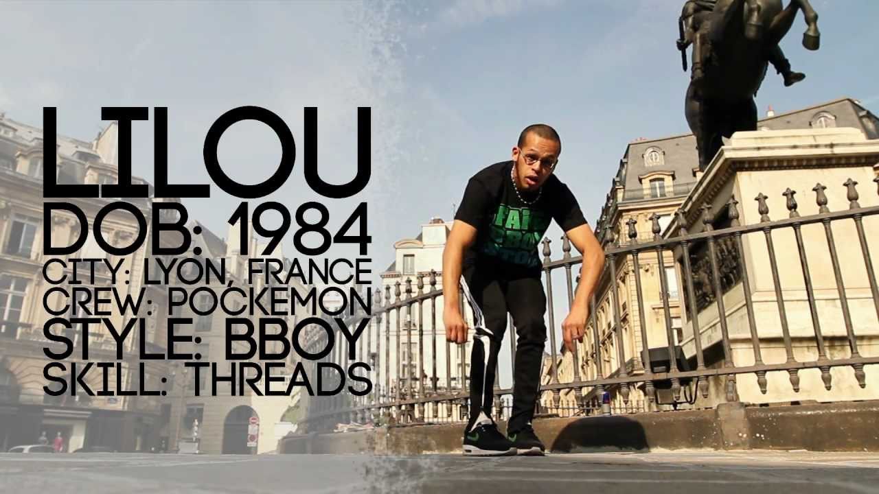 Bboy LILOU Tutorial Part 1 of 4 | YAK FILMS BREAK DANCING in Paris, France