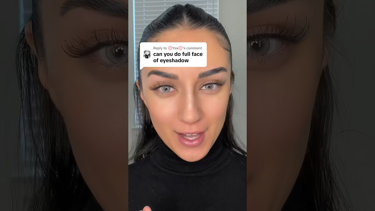 FULL FACE OF EYESHADOWS CHALLENGE😳