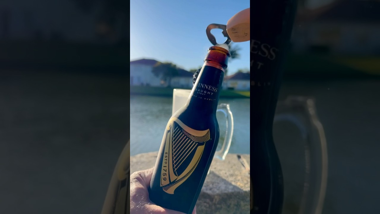 GUINNESS STOUT #guinness #beer #asmr #happyvibes #stout #happymoments