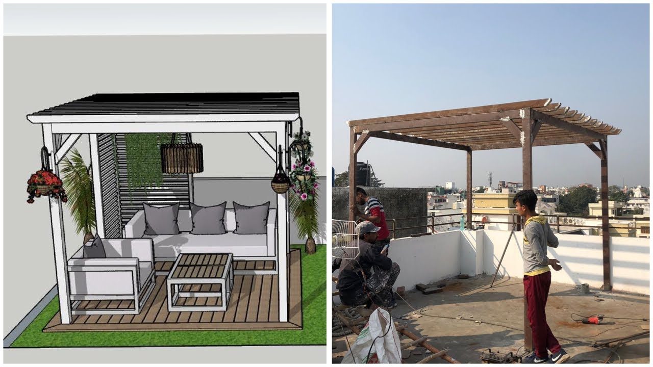 Budget Friendly Terrace Sitting Design | Material | Site | Mood Board And So On 🔥🔥🔥