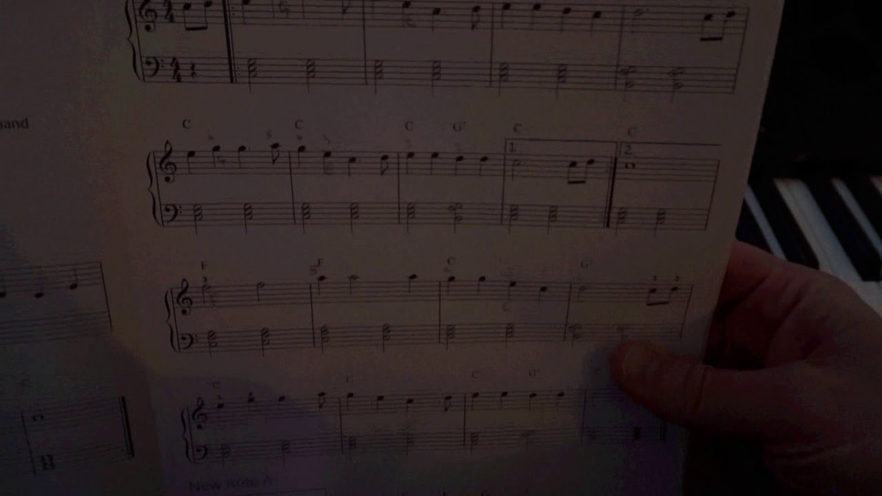 Presto Music Book 1 -  Oh Susanna