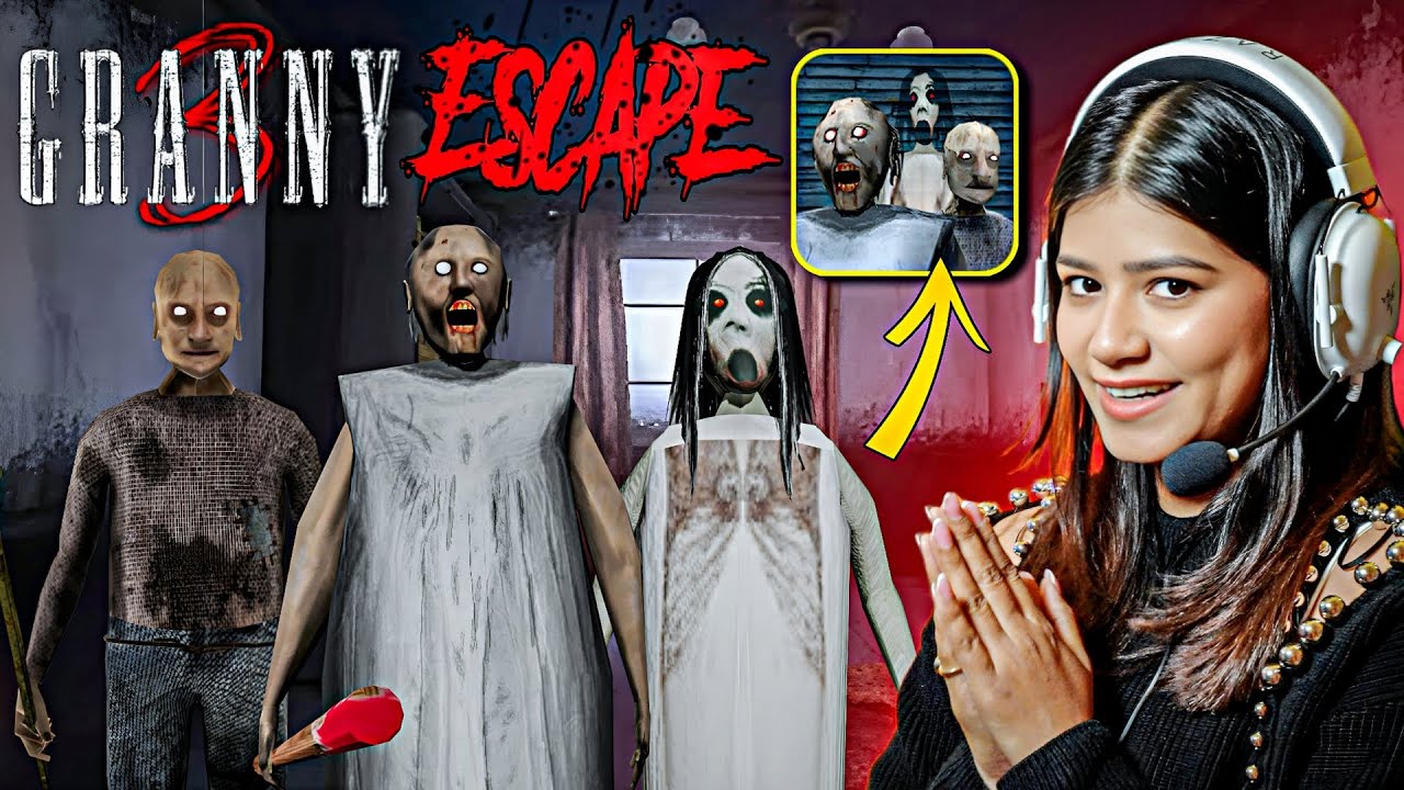 FINALLY ESCAPED GRANNY'S HOUSE- Granny 3