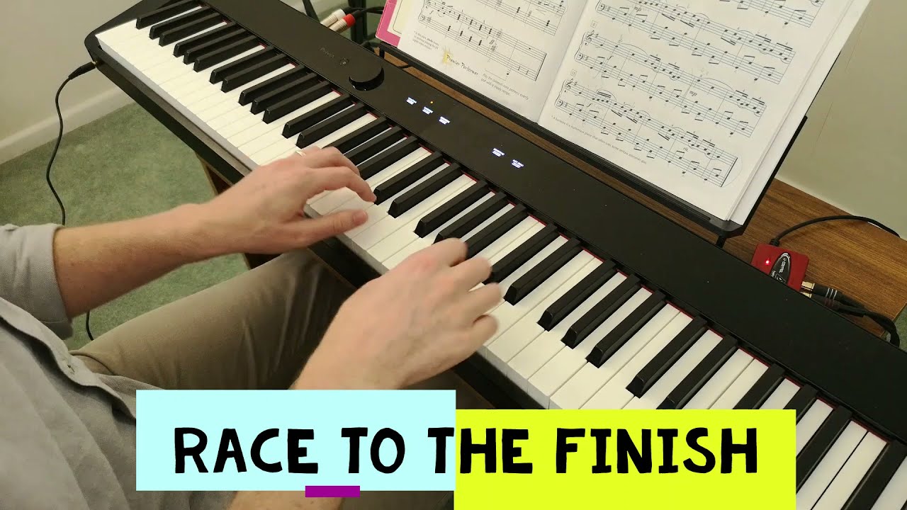 Race to the Finish (Alfred Premier Piano Lesson Book 4)