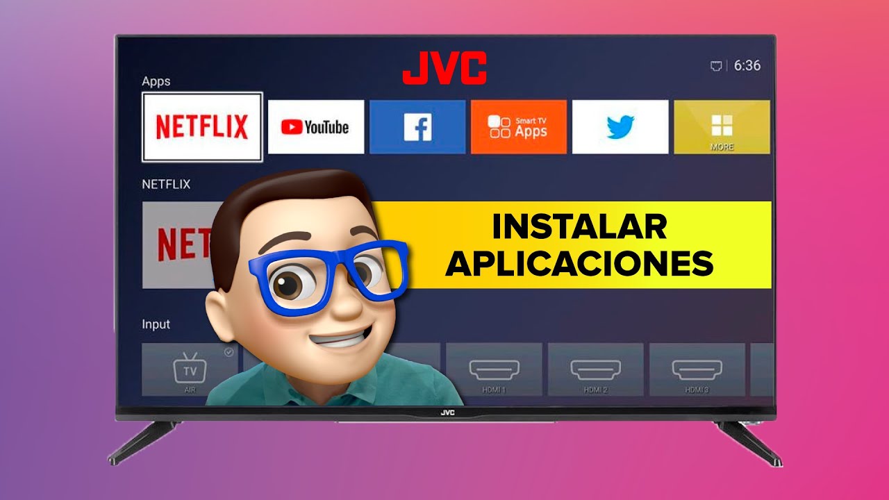 C&oacute;mo INSTALAR Aplicaciones en Smart Tv JVC 🖤 con OS Propio &clubs;️ &diams;️ ✅