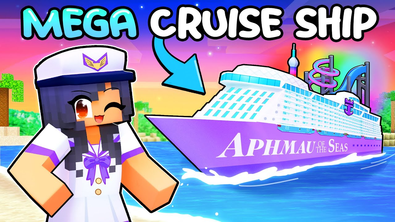 World's BIGGEST CRUISE SHIP in Minecraft!