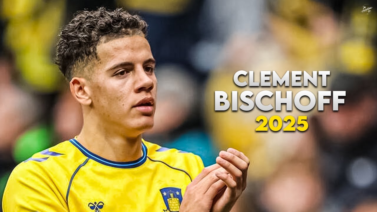 Clement Bischoff 2025 - Amazing Skills, Assists & Goals - Brøndby Talent | HD