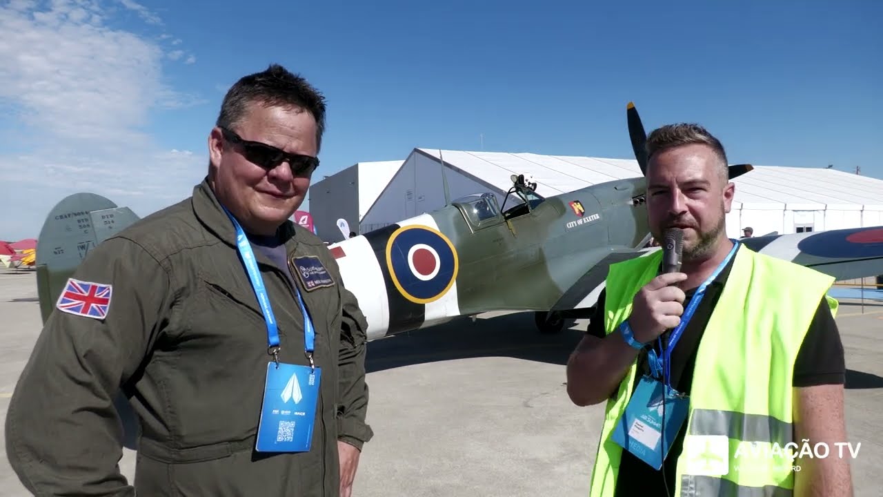Entrevista | Interview | Neil Parkinson Spitfire Academy | Day 4 | Portugal Air Summit 2022
