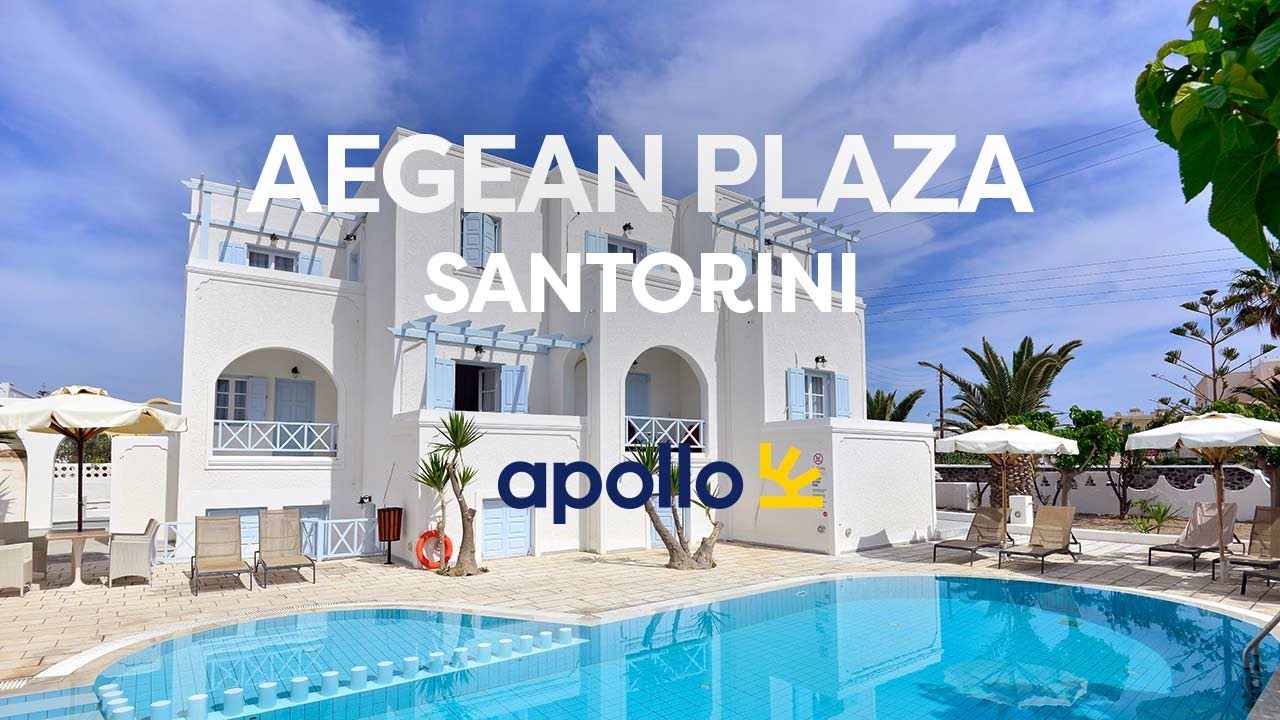 Aegean Plaza, hotell i Kamari p&aring; Santorini &ndash; Apollo Reiser