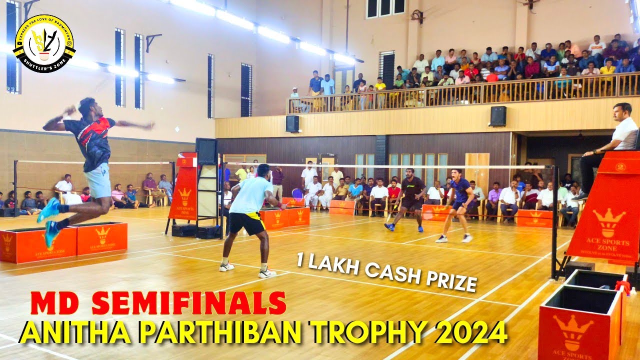 GANESH/ARJUNKRISHNAN vs KALAI/LOKESH | MD SEMIFINALS 🔥| ANITHA PARTHIBAN TROPHY 2024 - THANJAVUR
