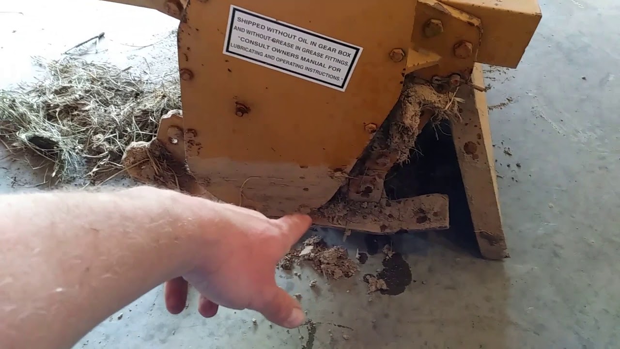 3-Point Tiller OIL CHANGE
