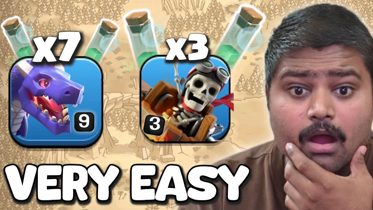 TH14 Hydra Very Easy | Best TH14 Attack Strategy in Clash of Clans 🔥