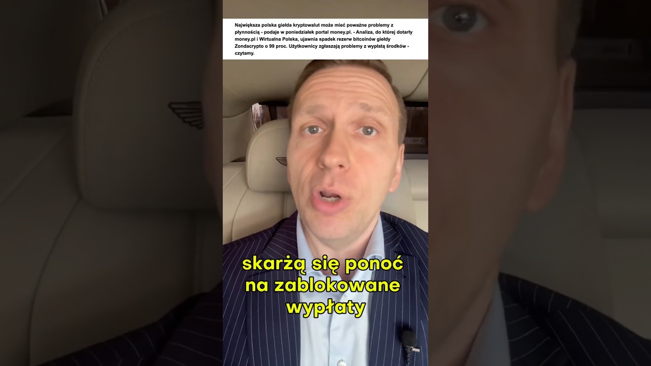 Zondacrypto ma problemy? 🚨😳