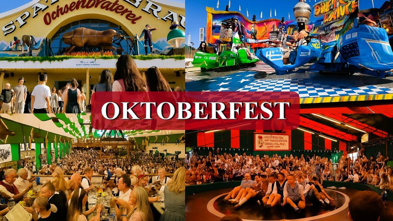 Oktoberfest 2025 Opening Day 4K Walking Tour 🎉 Beer, Tents, Attractions & Atmosphere in Munich