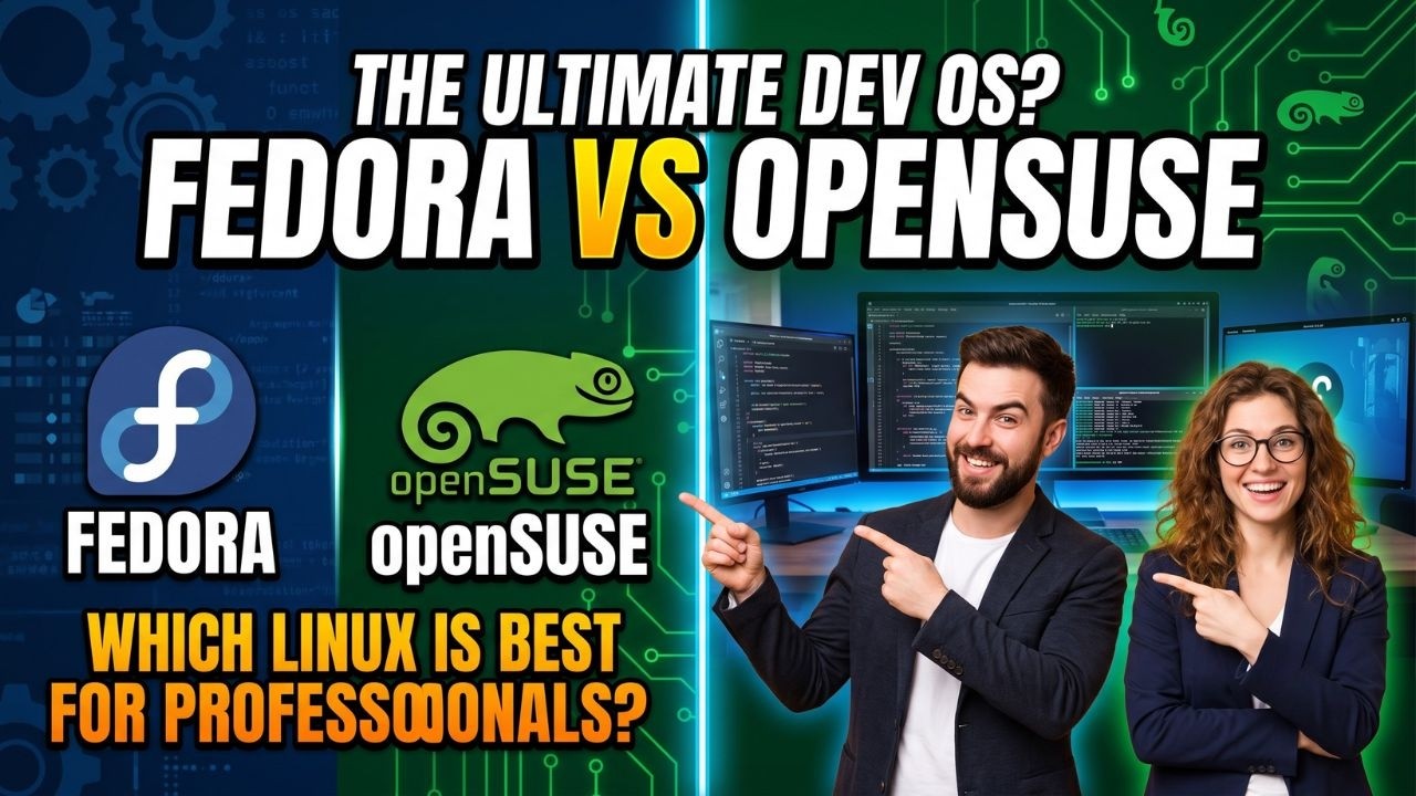 Fedora vs OpenSUSE: Choosing the Best Linux Distribution for Professional Developers