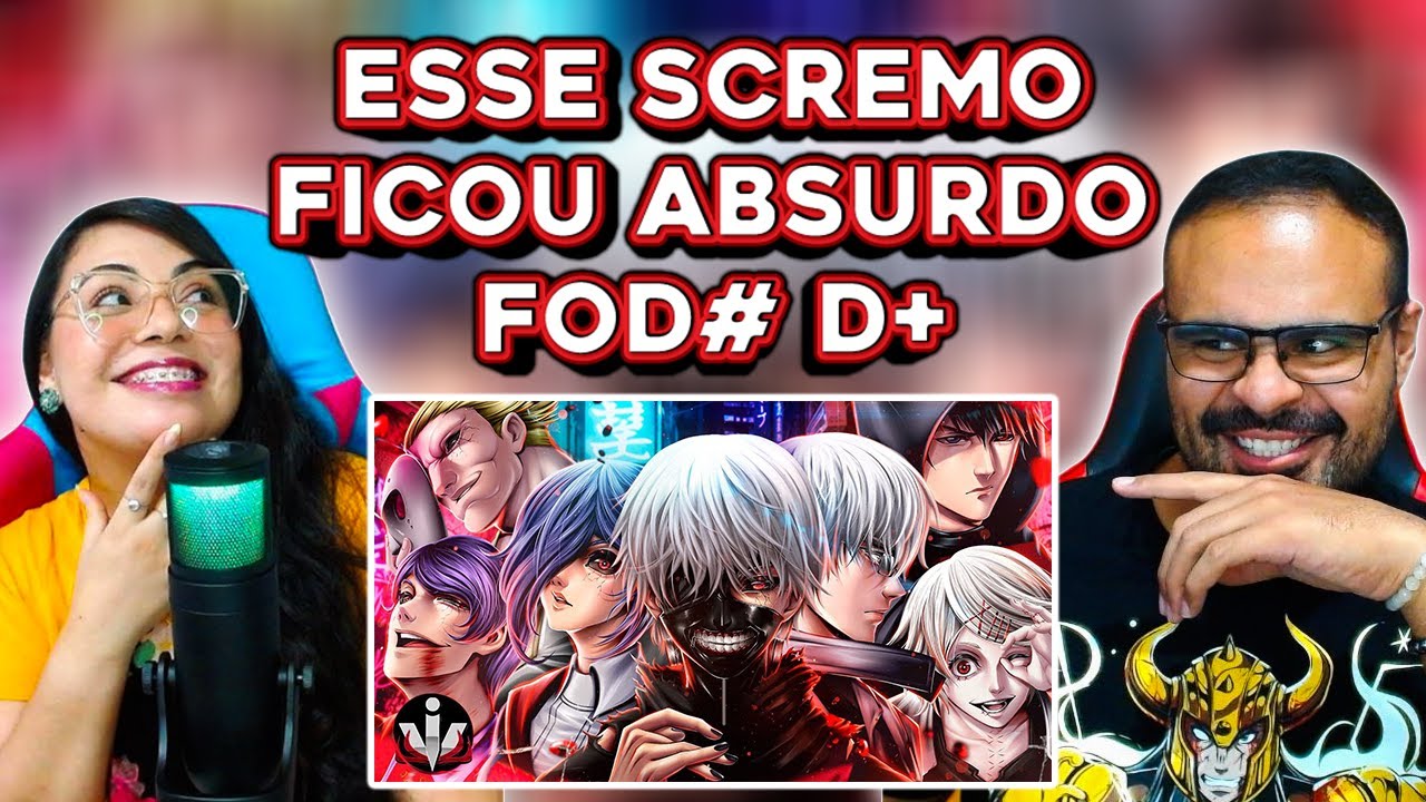REACT Dois Caminhos | Tokyo Ghoul | Isis Vasconcellos feat. URT