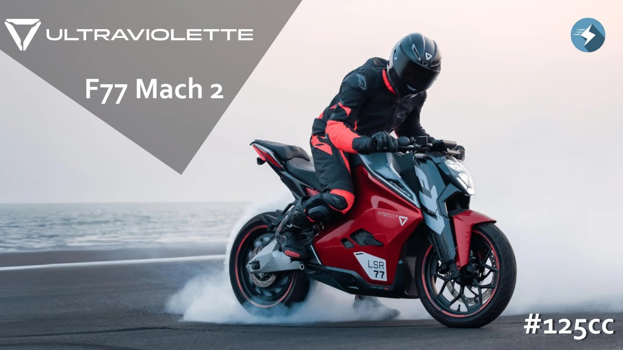 Ultraviolette F77 Mach 2, la moto 125cc la plus rapide du marché