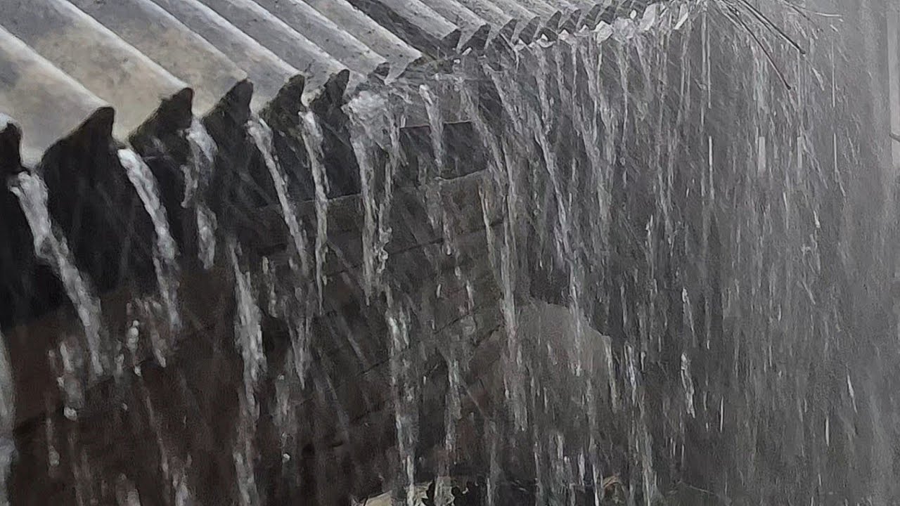 Extreme Heavy Rain Sounds for Sleep 🌧️ Deep Sleep, Insomnia Relief All Night