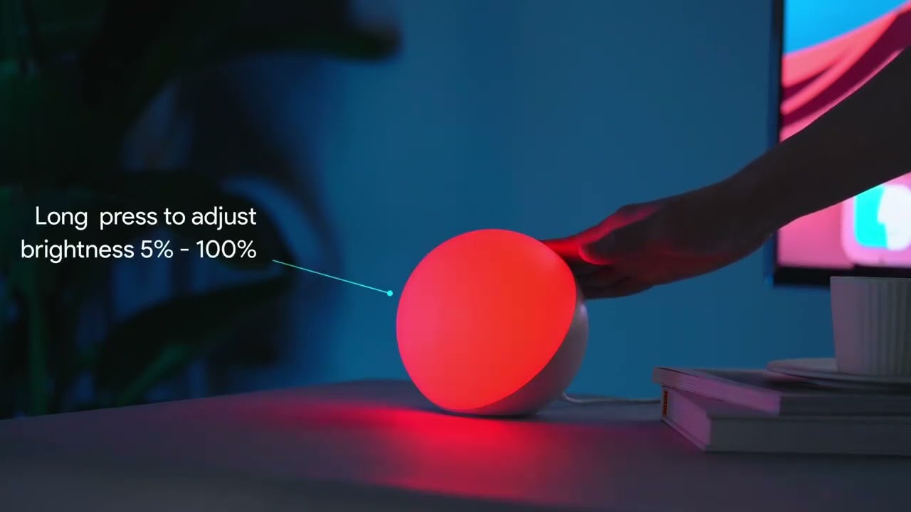 Hifree Touch Lamp, Multicolor Night Light for Kids, Small LED Table Lamp for Bedroom