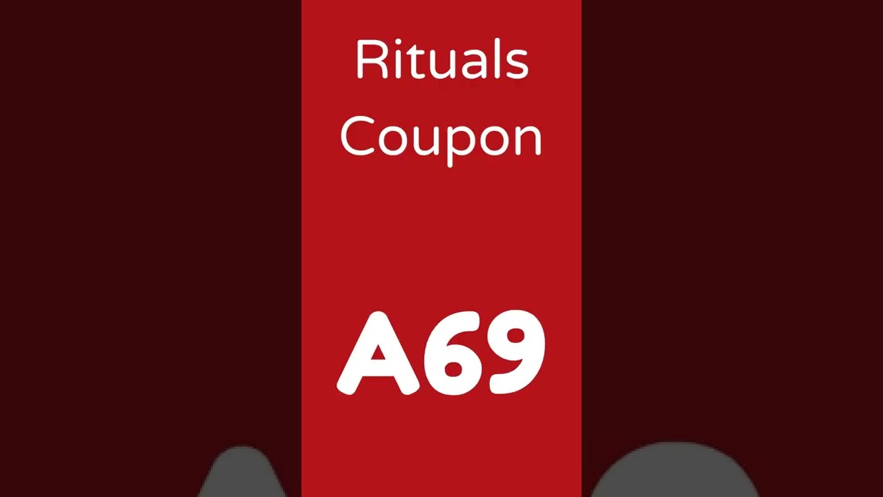 Rituals Kuwait Coupon (A69)
