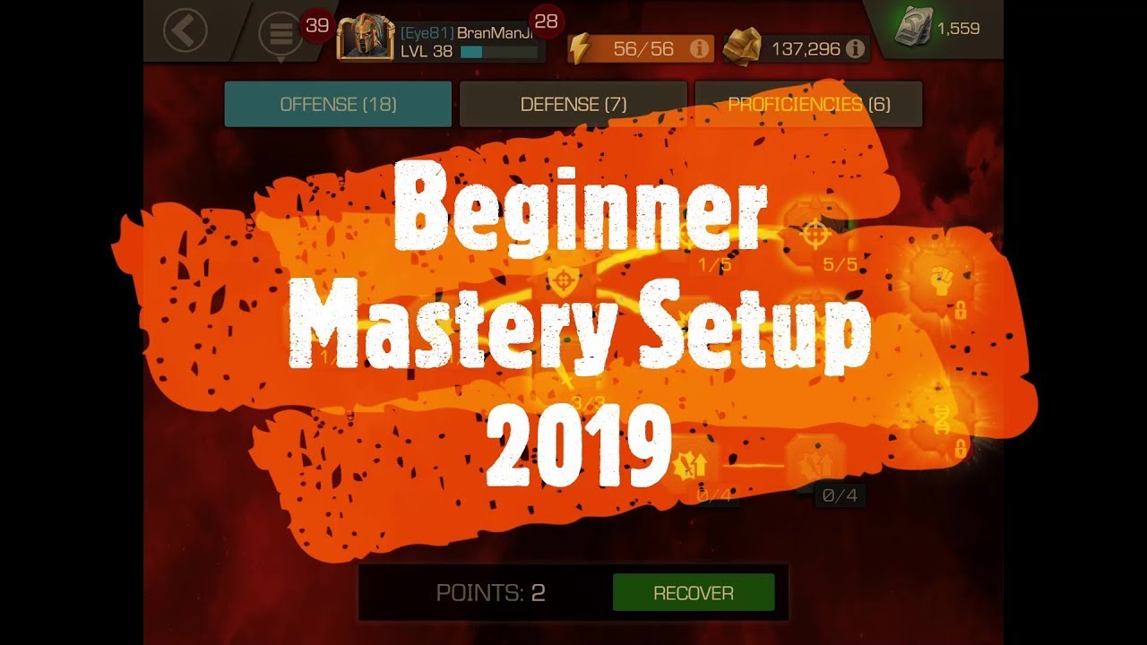 Beginner Mastery Setup 2019 - Mastery Guide & Advice - Marvel Contest Of Champions