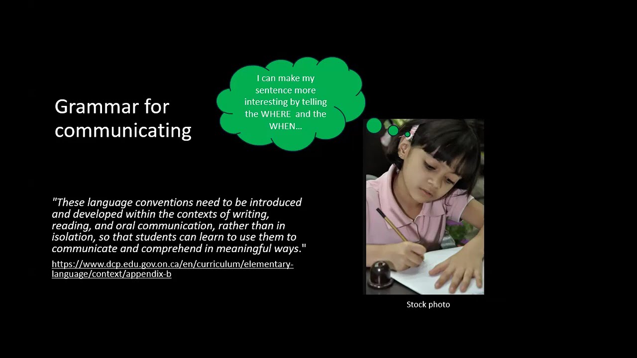 Faculty Seminar Series - Teaching meaning-focused grammar