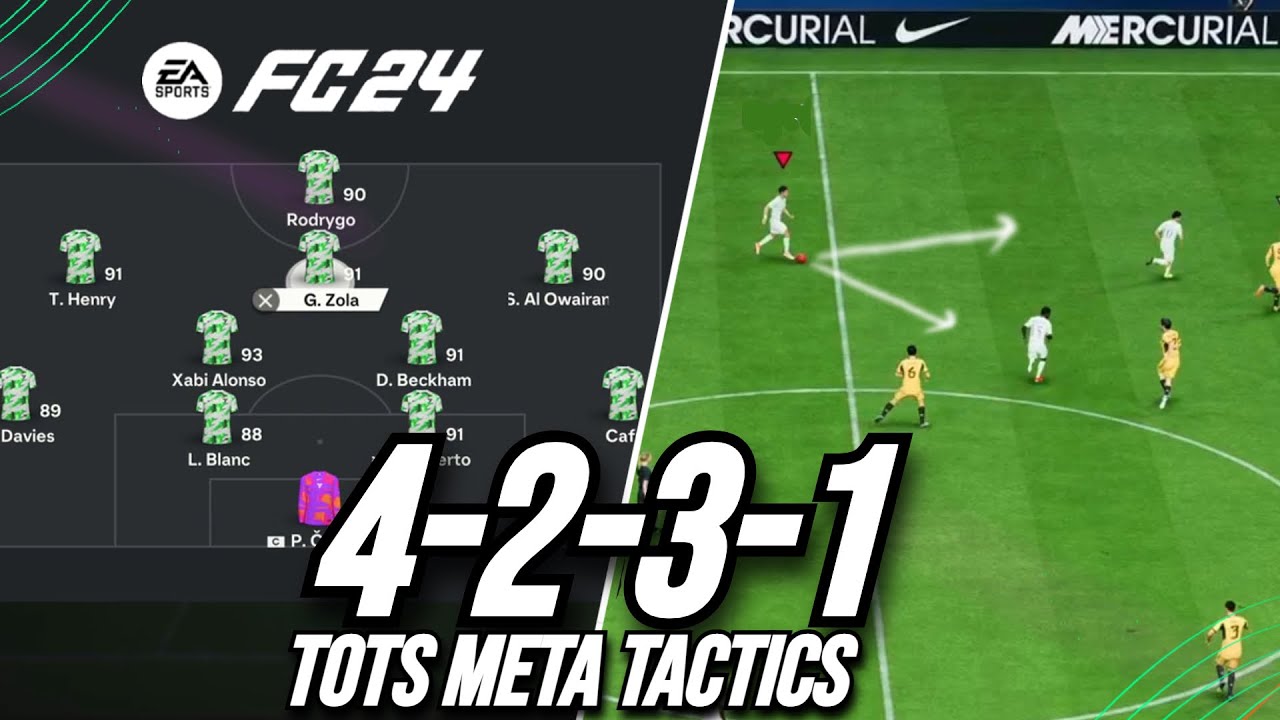 YOU NEED THESE META TACTICS! Best 4231 Custom Tactics EA FC 24