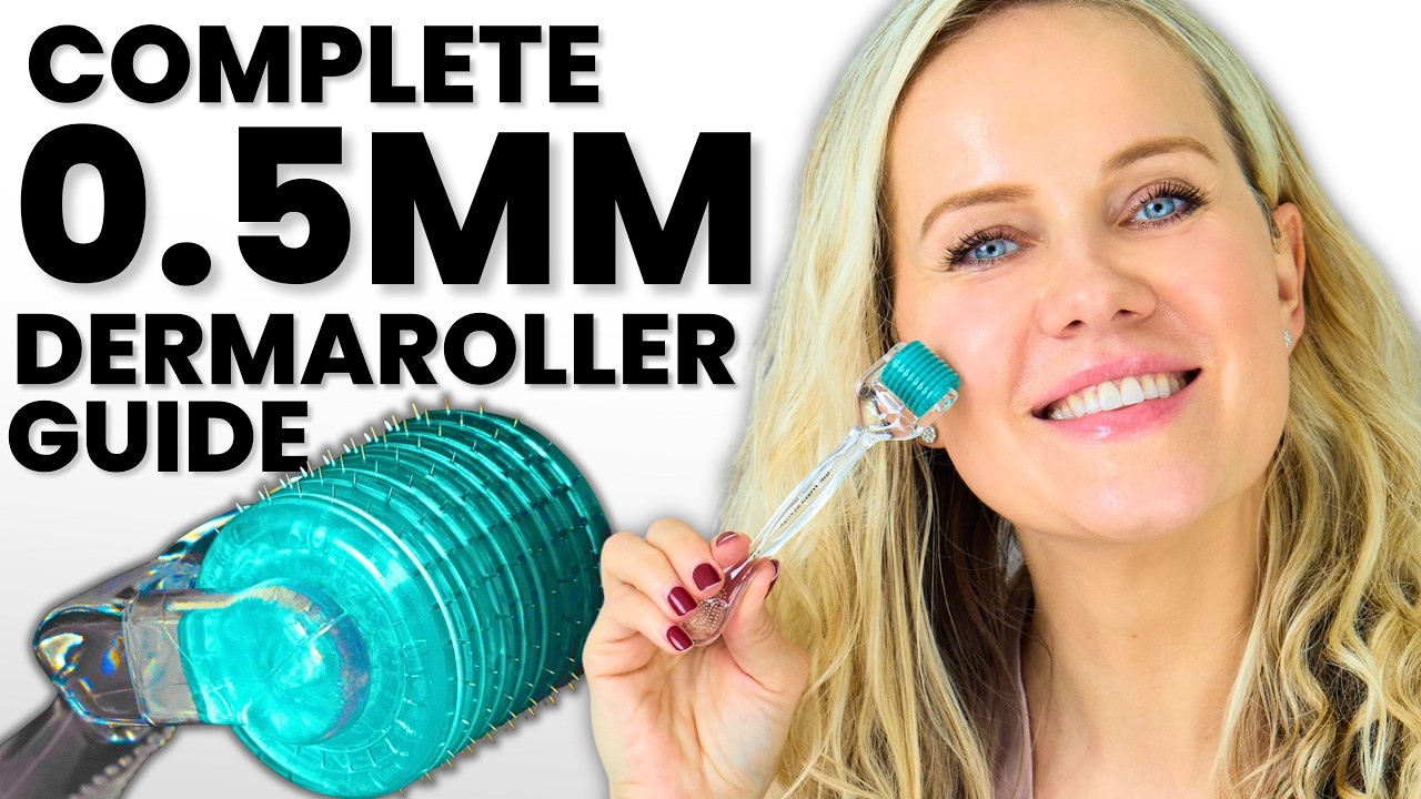DERMAROLLER 101 - HOW TO USE 0.5MM DERMAROLLER AT HOME (2025)