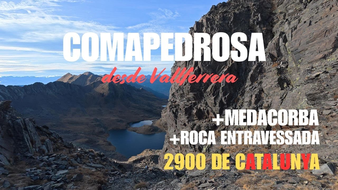 Subimos Comapedrosa desde Vallferrera, junto con Medacorba (14/32) y Punta Entravessada (15/32).